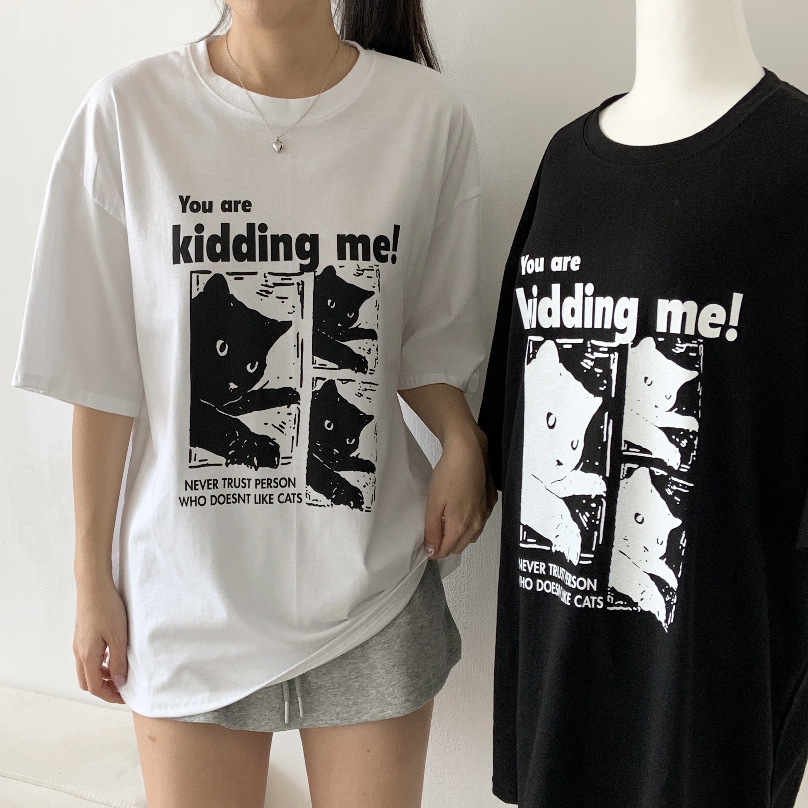 ボクシー半袖両面プリントTシャツ | 詳細画像5