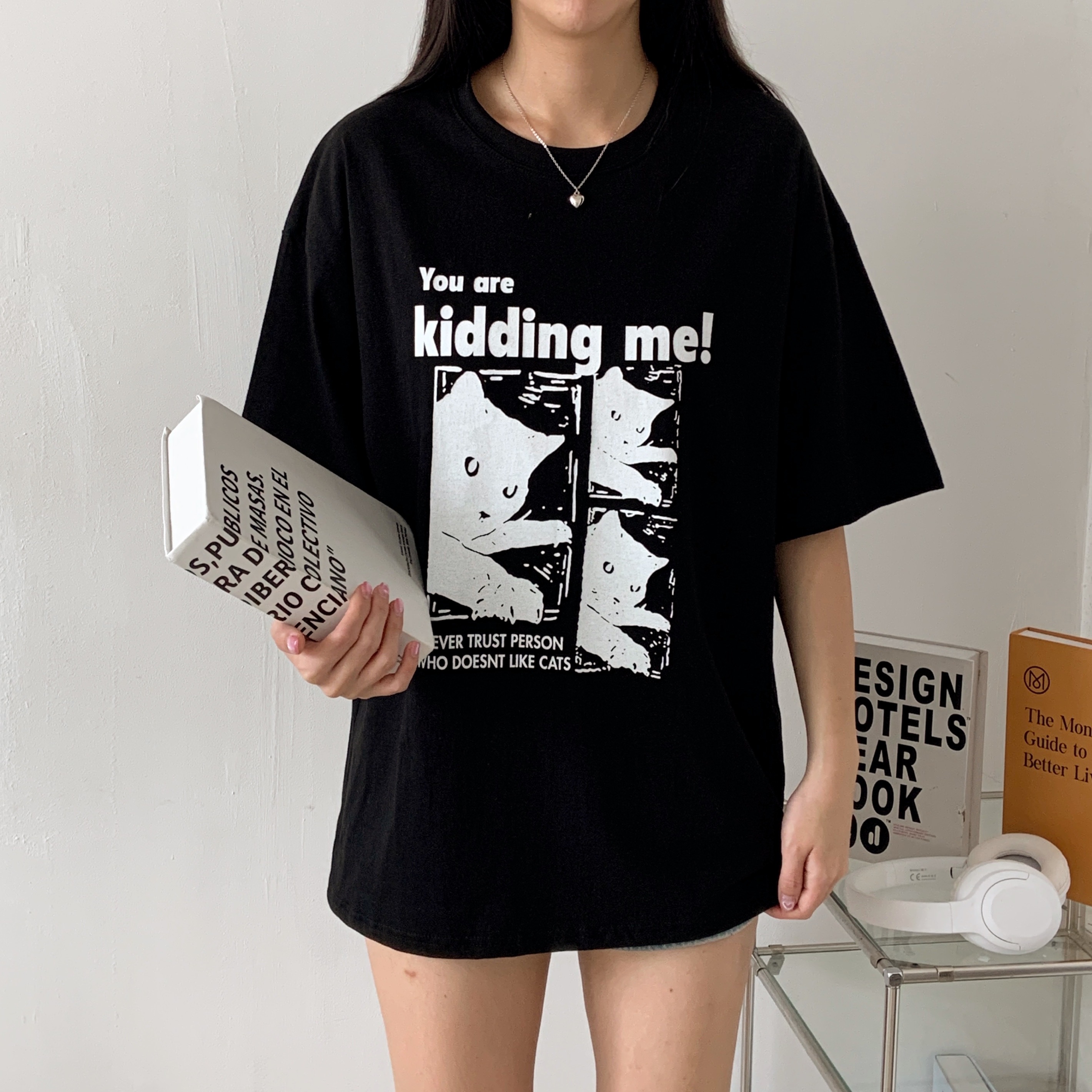ボクシー半袖両面プリントTシャツ | 詳細画像7