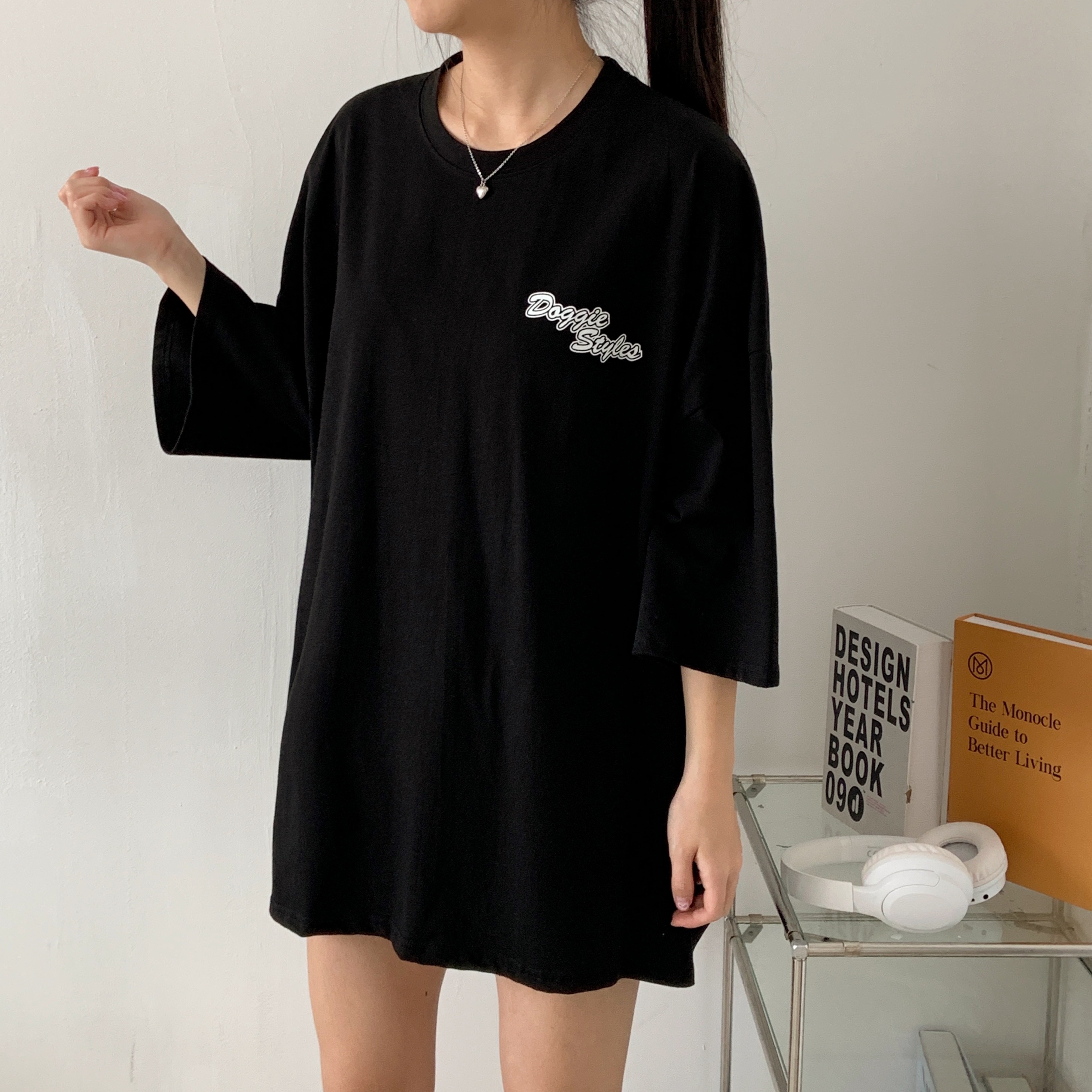 ボクシー半袖両面プリントTシャツ | 詳細画像8