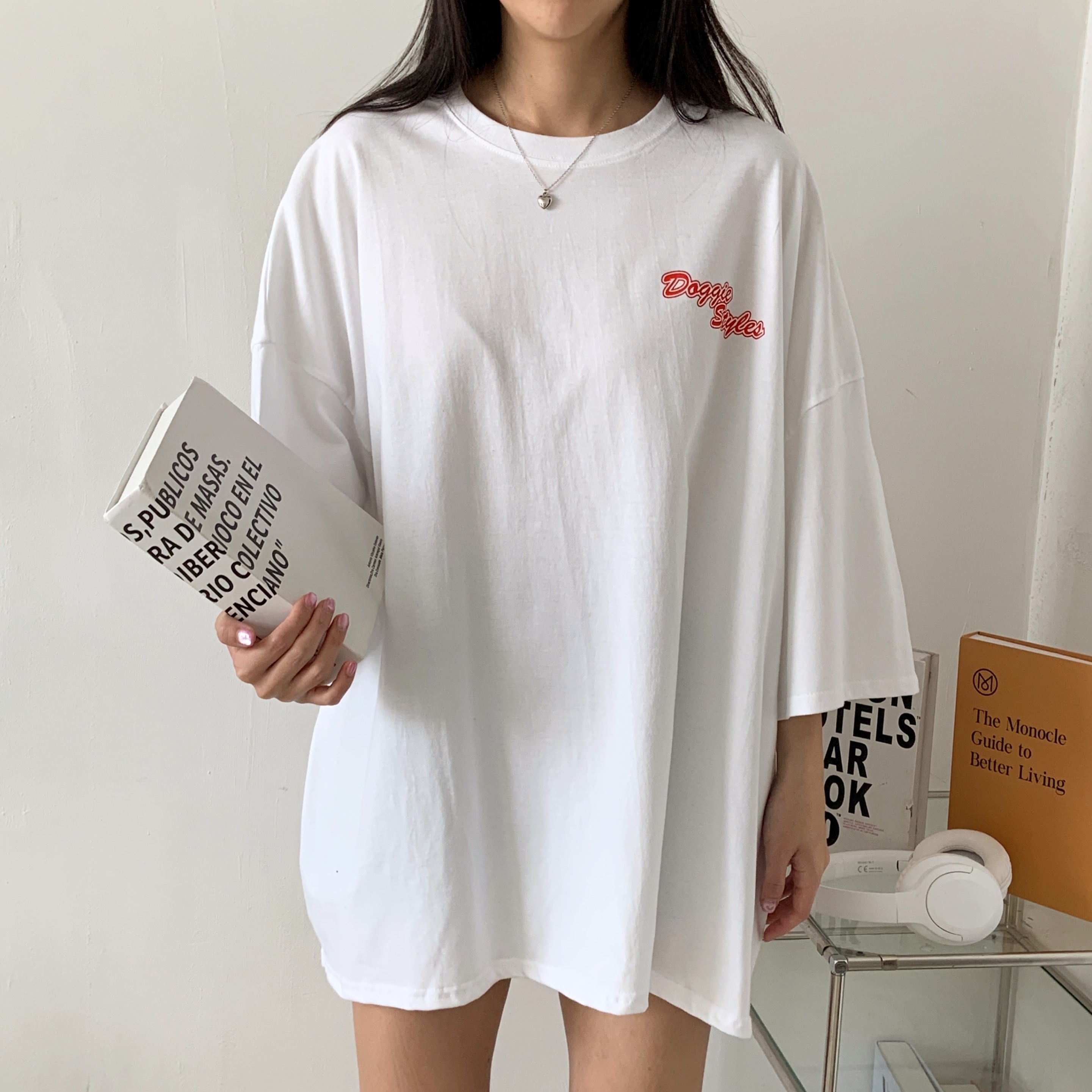 ボクシー半袖両面プリントTシャツ | 詳細画像3