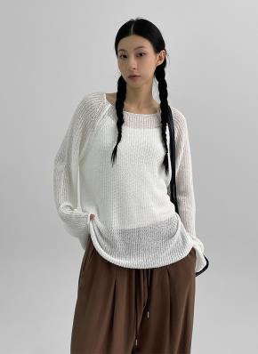 2WAYモヘア混シアーニット | レディースファッション通販 - DHOLIC