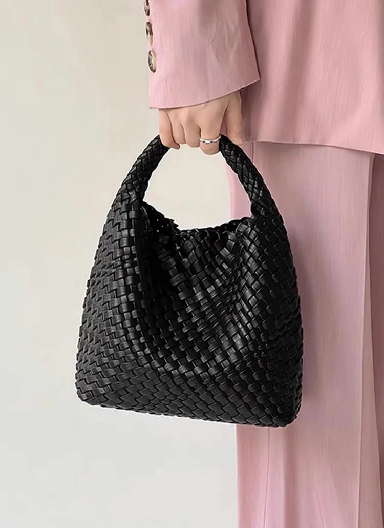 2WAYポーチ付レザー調ショルダーバッグトートバッグ | whosbag | 詳細画像1