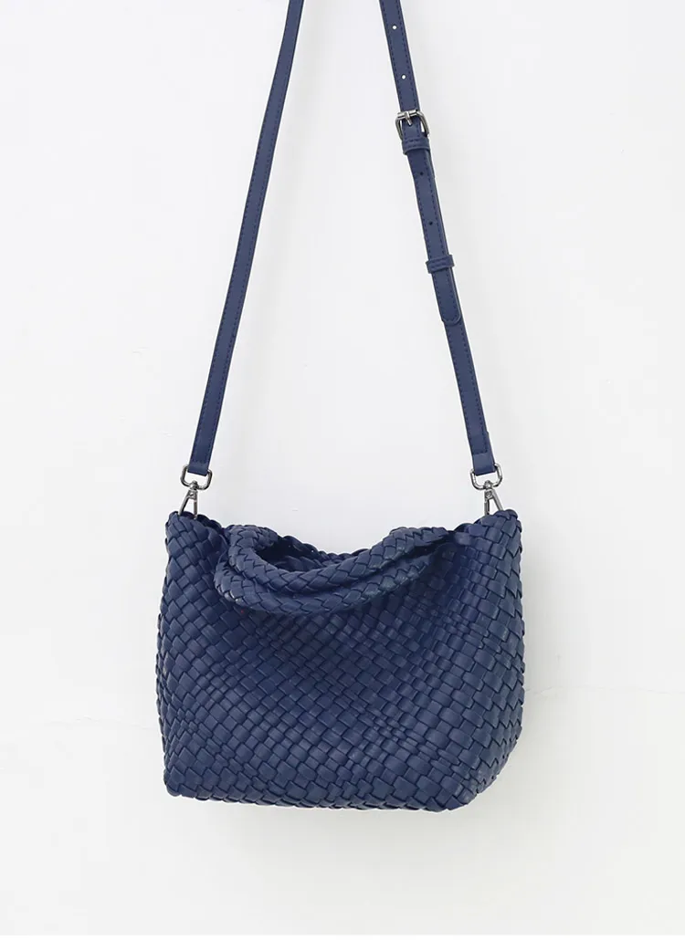 2WAYレザー調ハンドバッグショルダーバッグ | whosbag | 詳細画像1