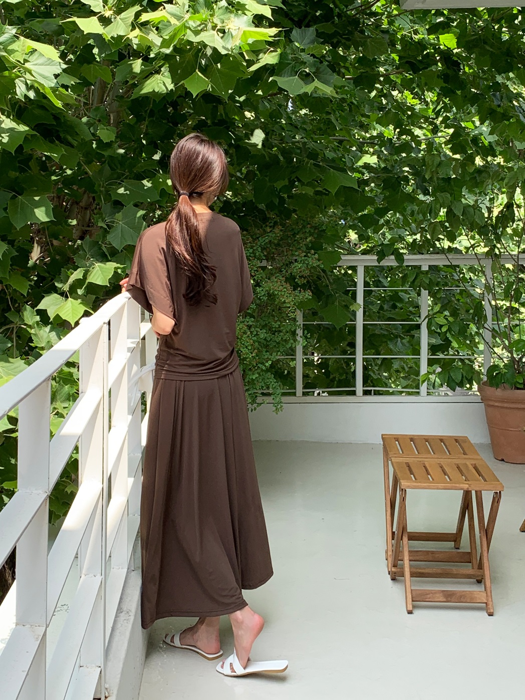 ロングルーズ夏セットアップ | 詳細画像11