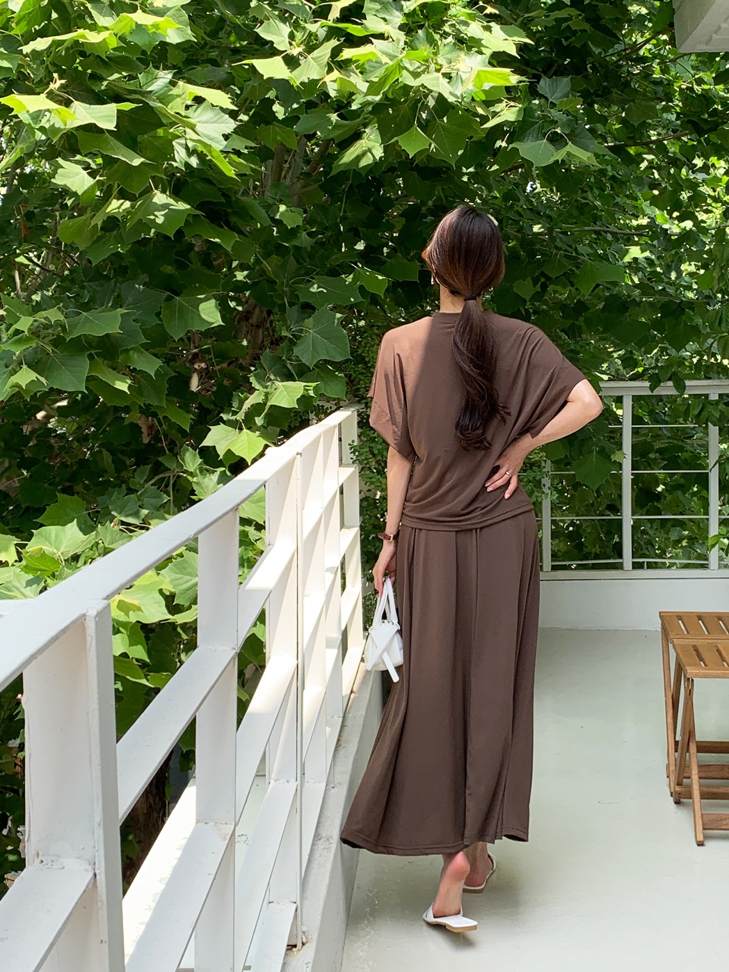 ロングルーズ夏セットアップ | 詳細画像12