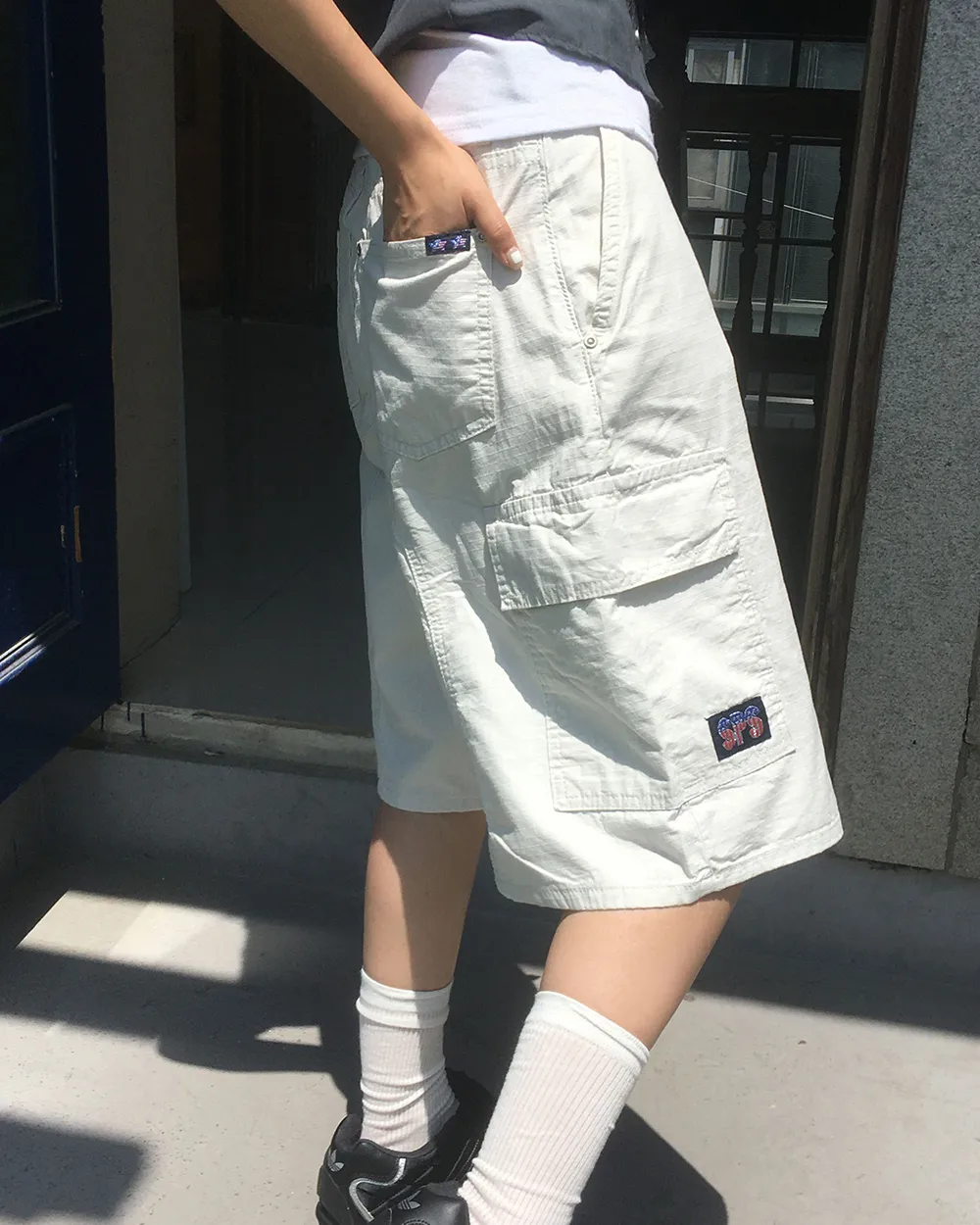 パッチカーゴバミューダパンツショートパンツ | WONDERWONDER | 詳細画像1
