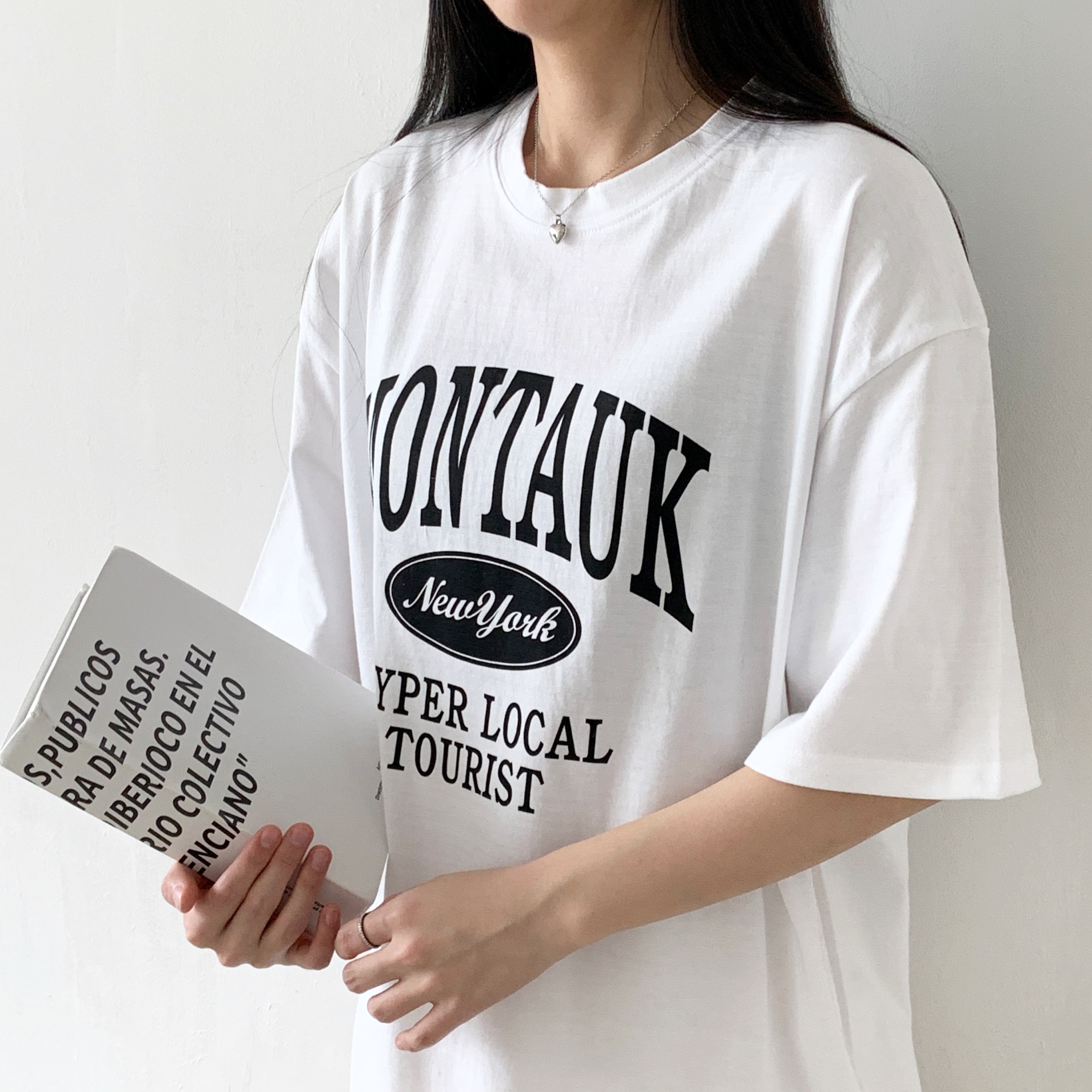 ラウンドネック半袖ロゴTシャツ | 詳細画像3