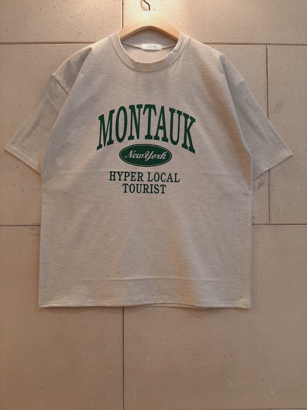 ラウンドネック半袖ロゴTシャツ | 詳細画像10