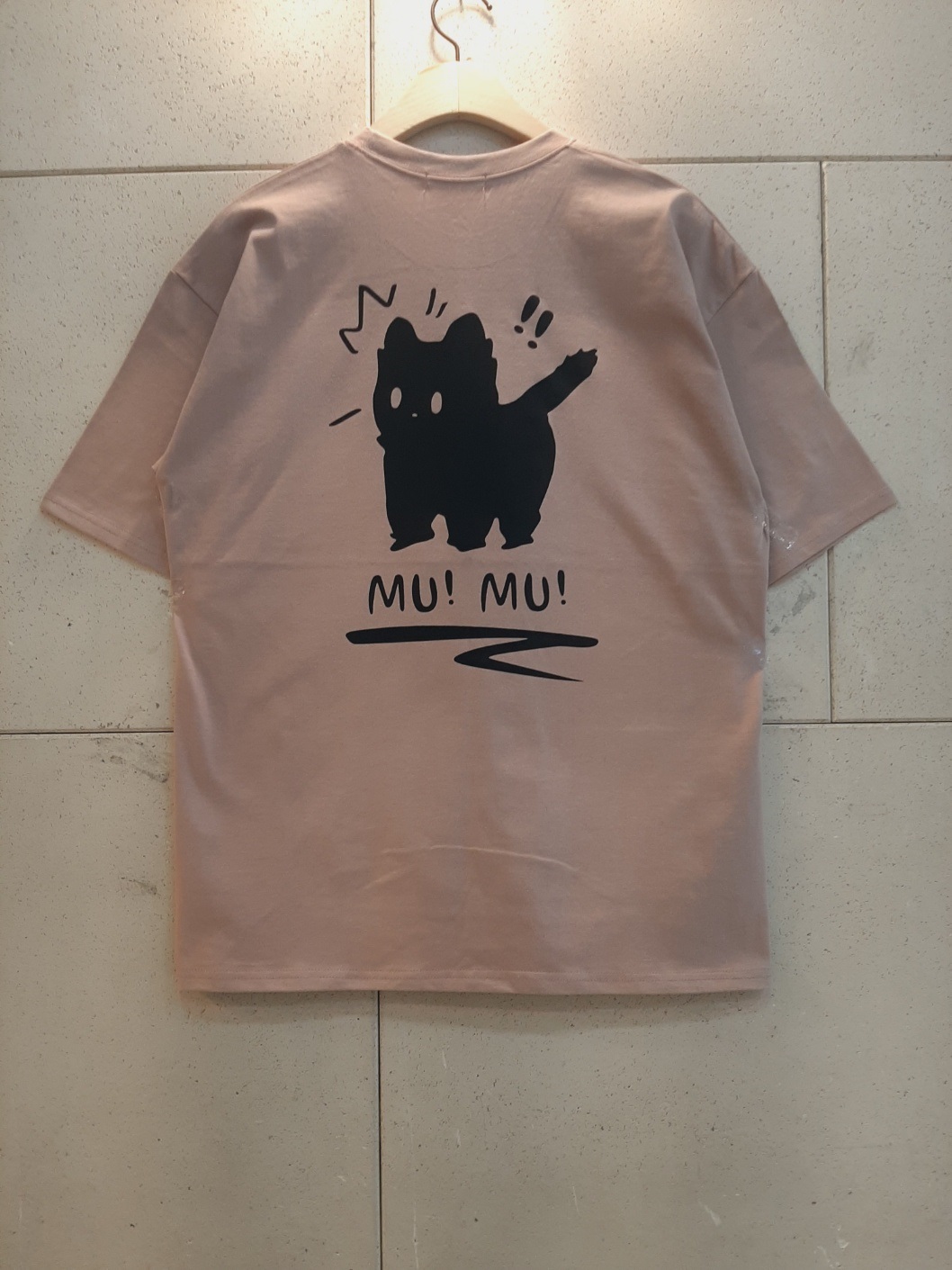 ラウンドネックボクシー半袖プリントTシャツ | 詳細画像11
