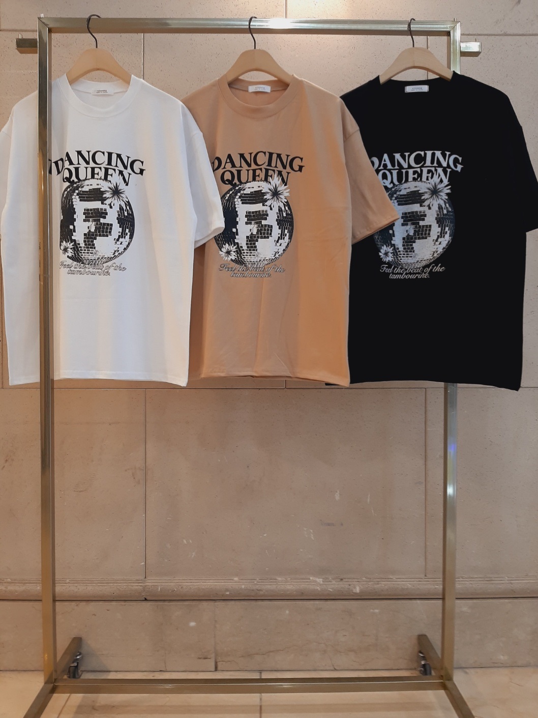 ラウンドネックボクシー半袖プリントTシャツ | 詳細画像11
