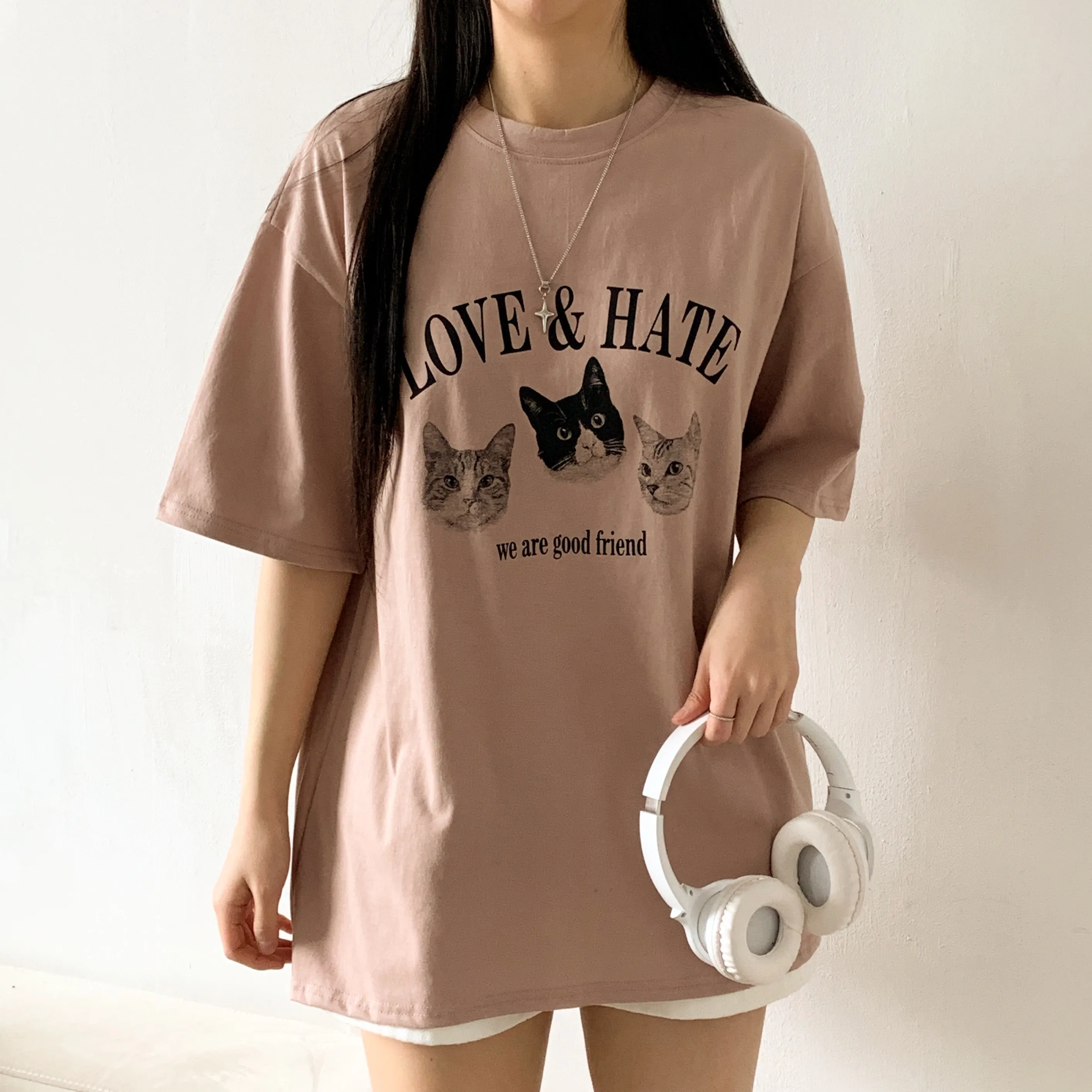 ボクシー半袖プリントTシャツ | 詳細画像1