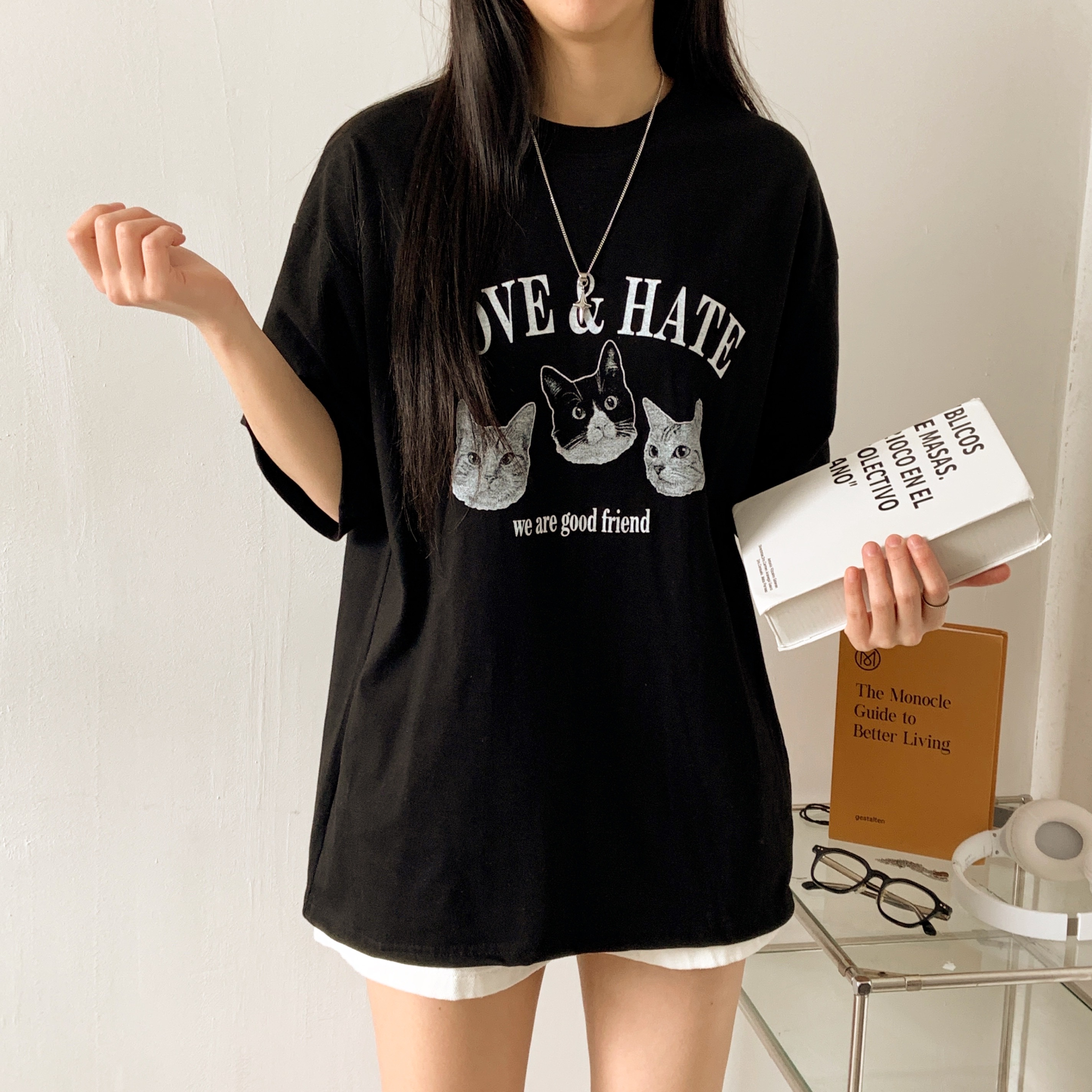 ボクシー半袖プリントTシャツ | 詳細画像4
