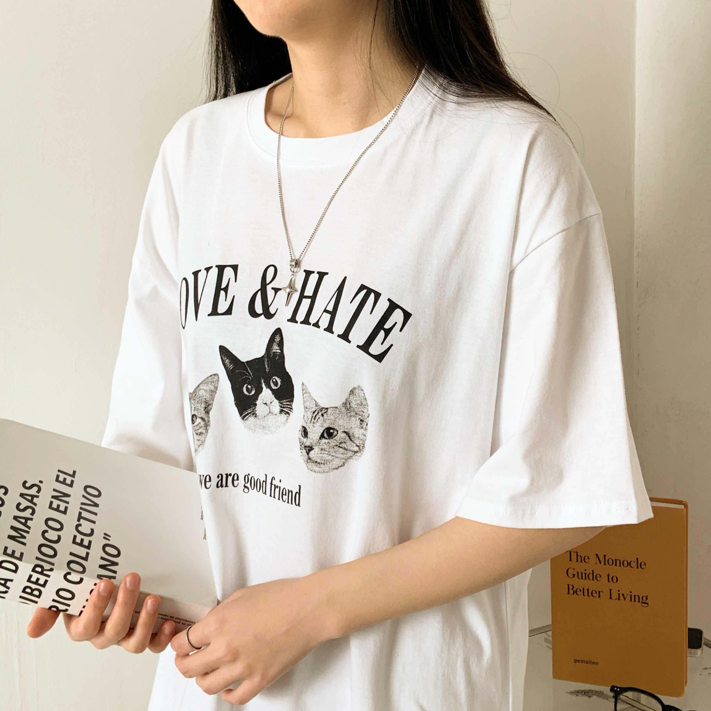 ボクシー半袖プリントTシャツ | 詳細画像7