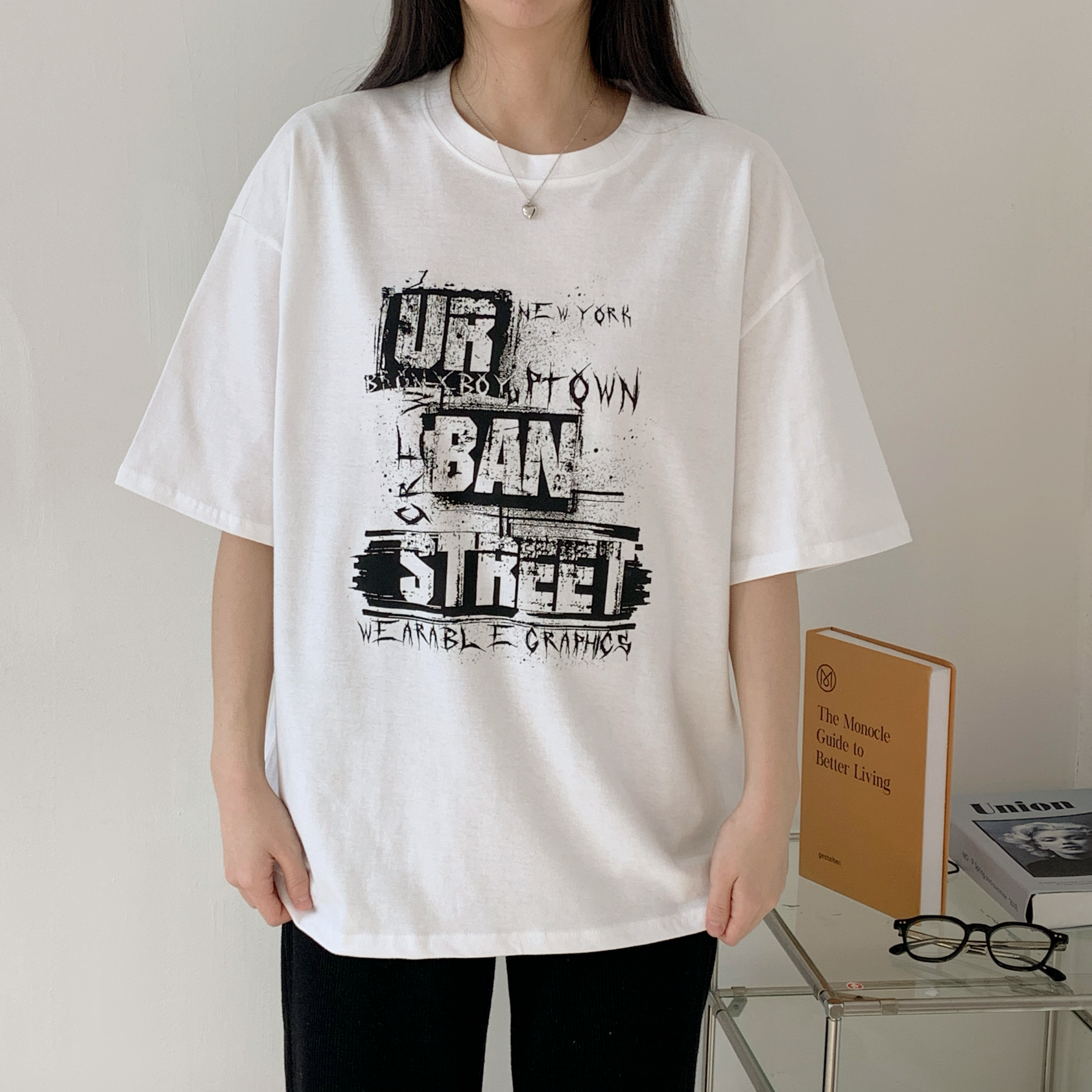 ビンテージボクシー半袖プリントTシャツ | 詳細画像7