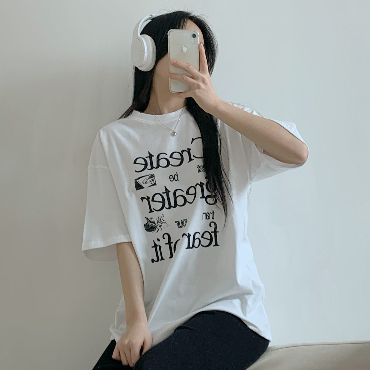 ボクシー半袖プリントTシャツ | 詳細画像2