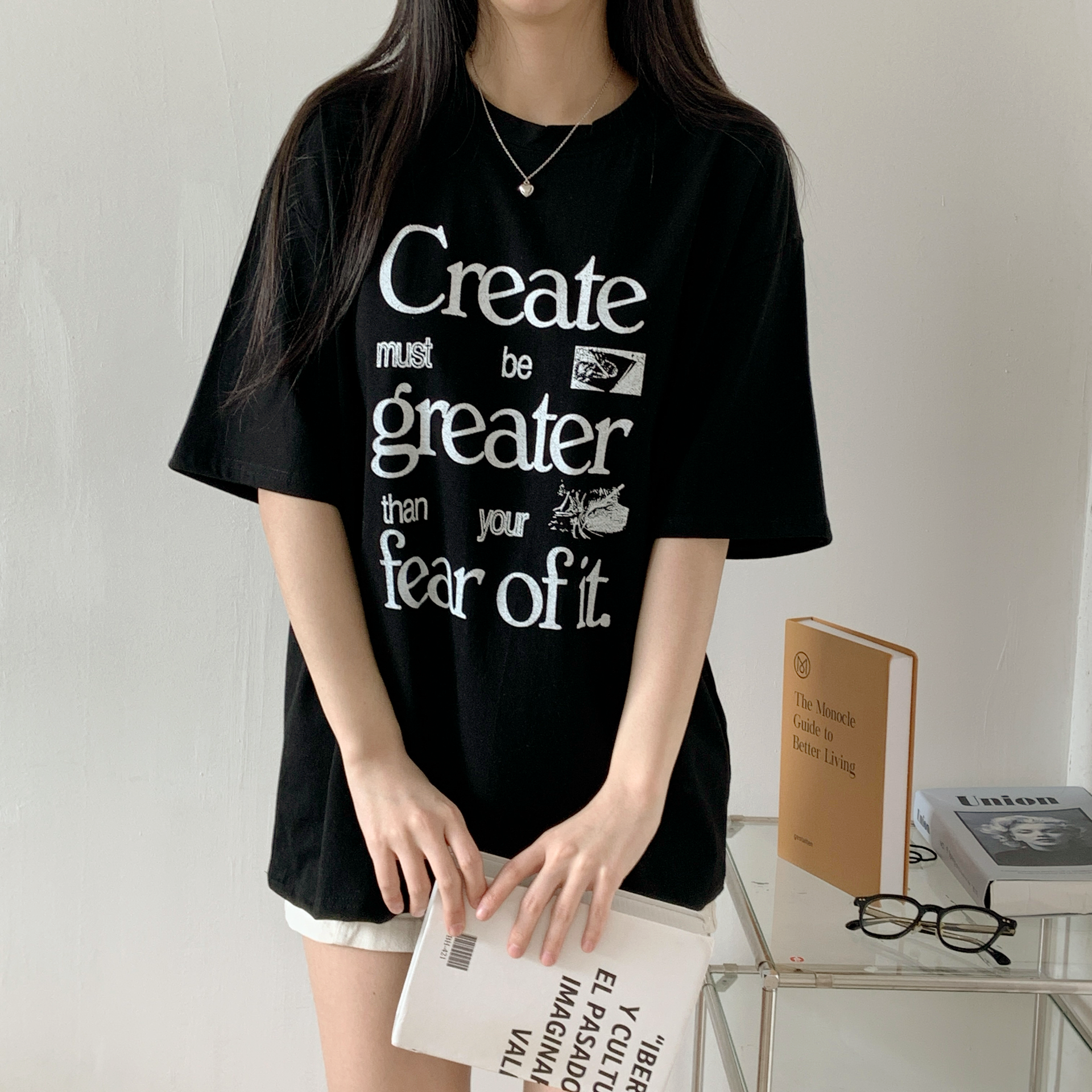 ボクシー半袖プリントTシャツ | 詳細画像5
