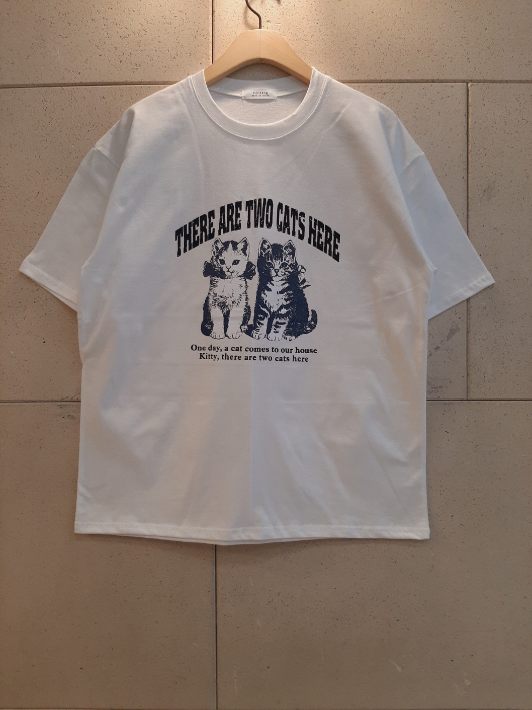 ラウンドネック半袖プリントTシャツ | 詳細画像4