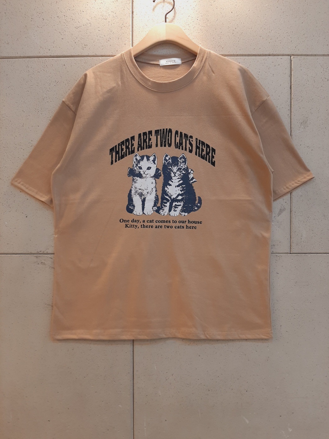 ラウンドネック半袖プリントTシャツ | 詳細画像5