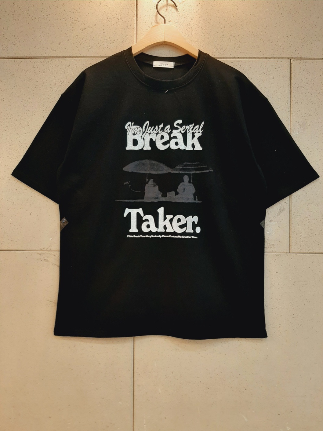 ラウンドネック半袖プリントTシャツ | 詳細画像6
