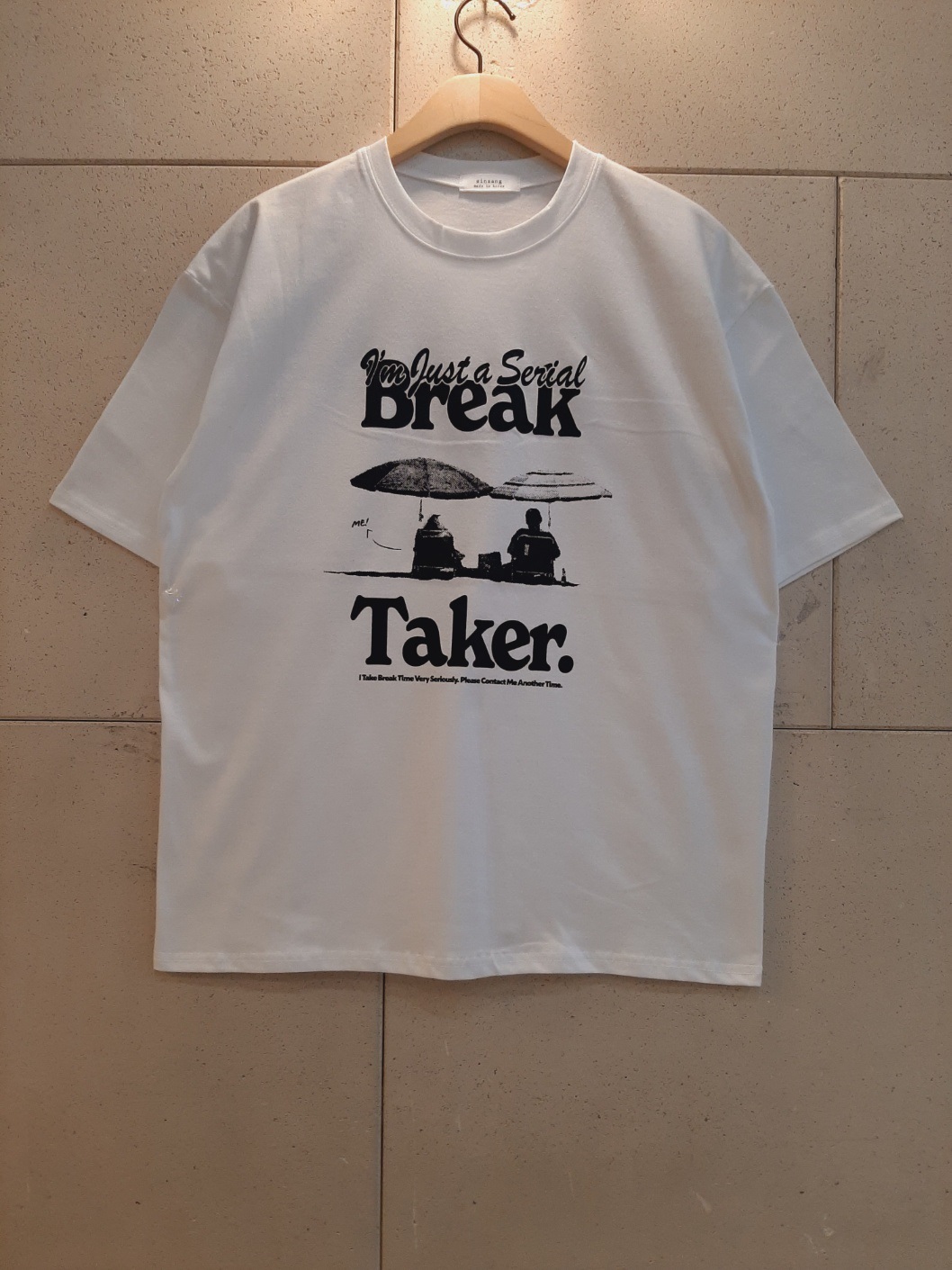 ラウンドネック半袖プリントTシャツ | 詳細画像8