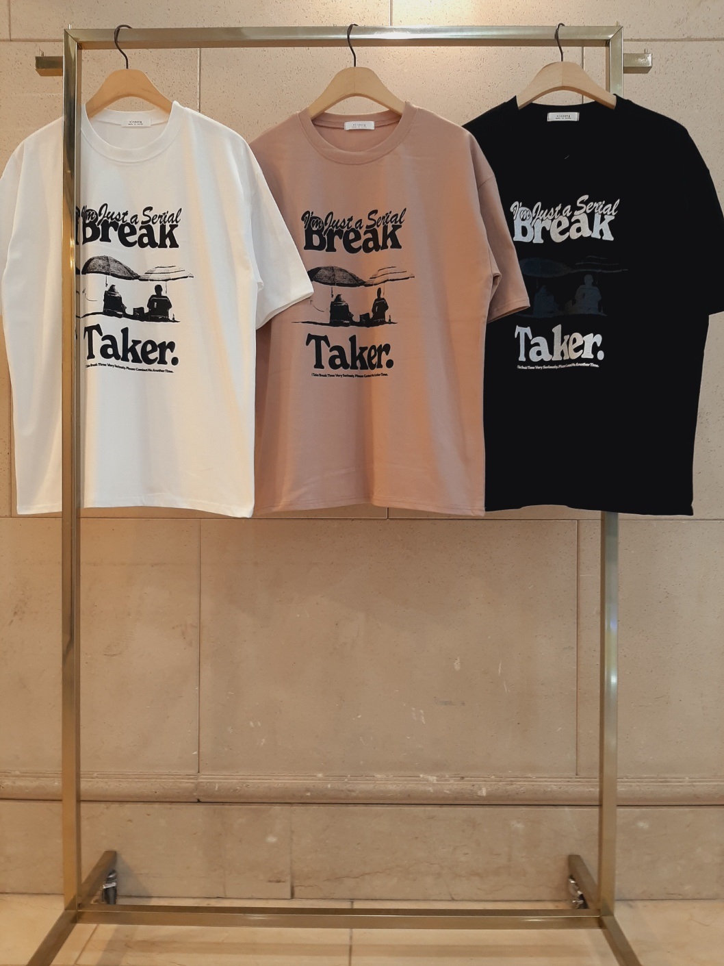 ラウンドネック半袖プリントTシャツ | 詳細画像9