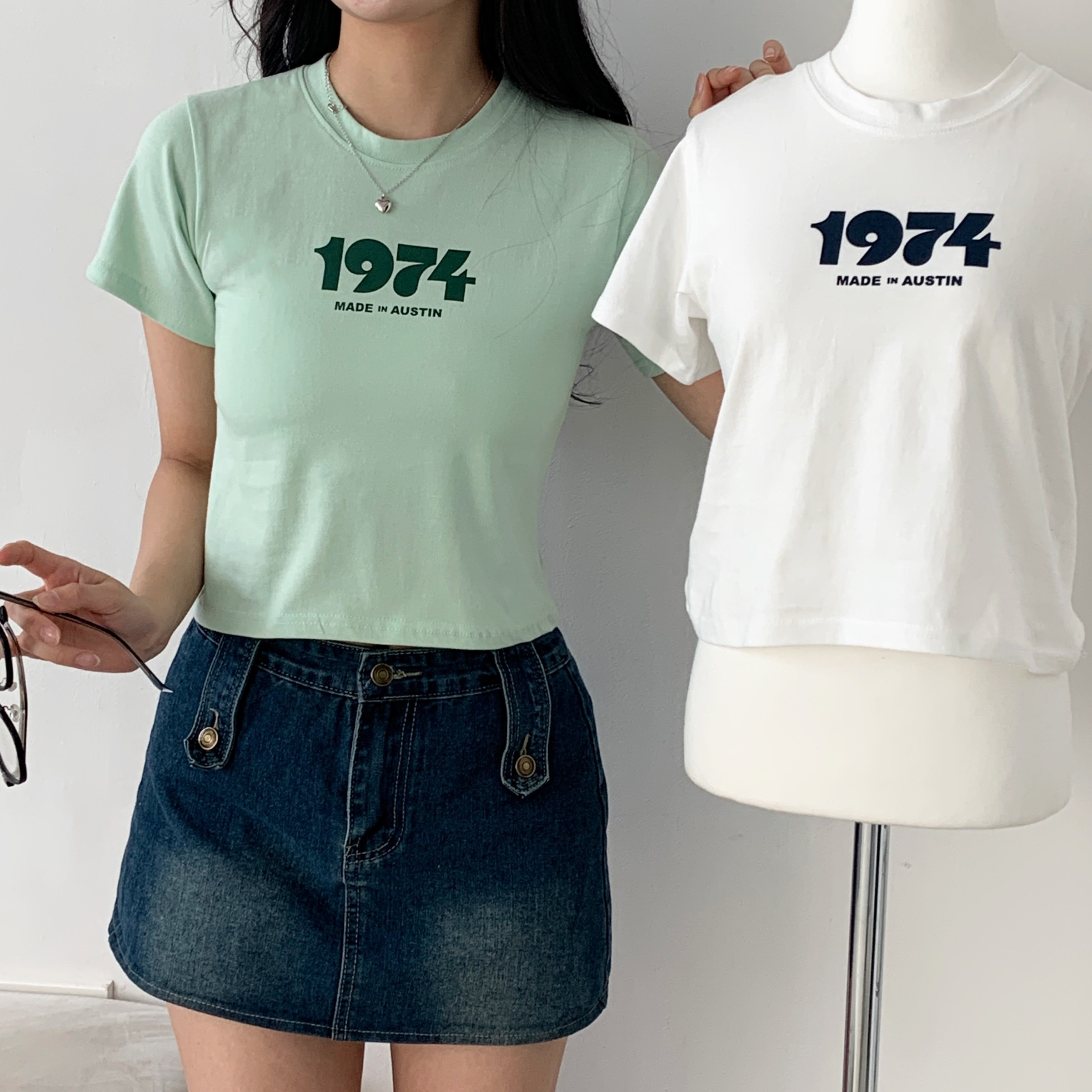 クロップド半袖プリントTシャツ | 詳細画像5