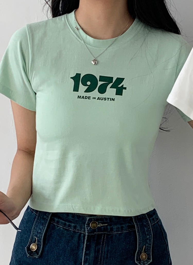 クロップド半袖プリントTシャツ | レディースファッション通販 - DHOLIC