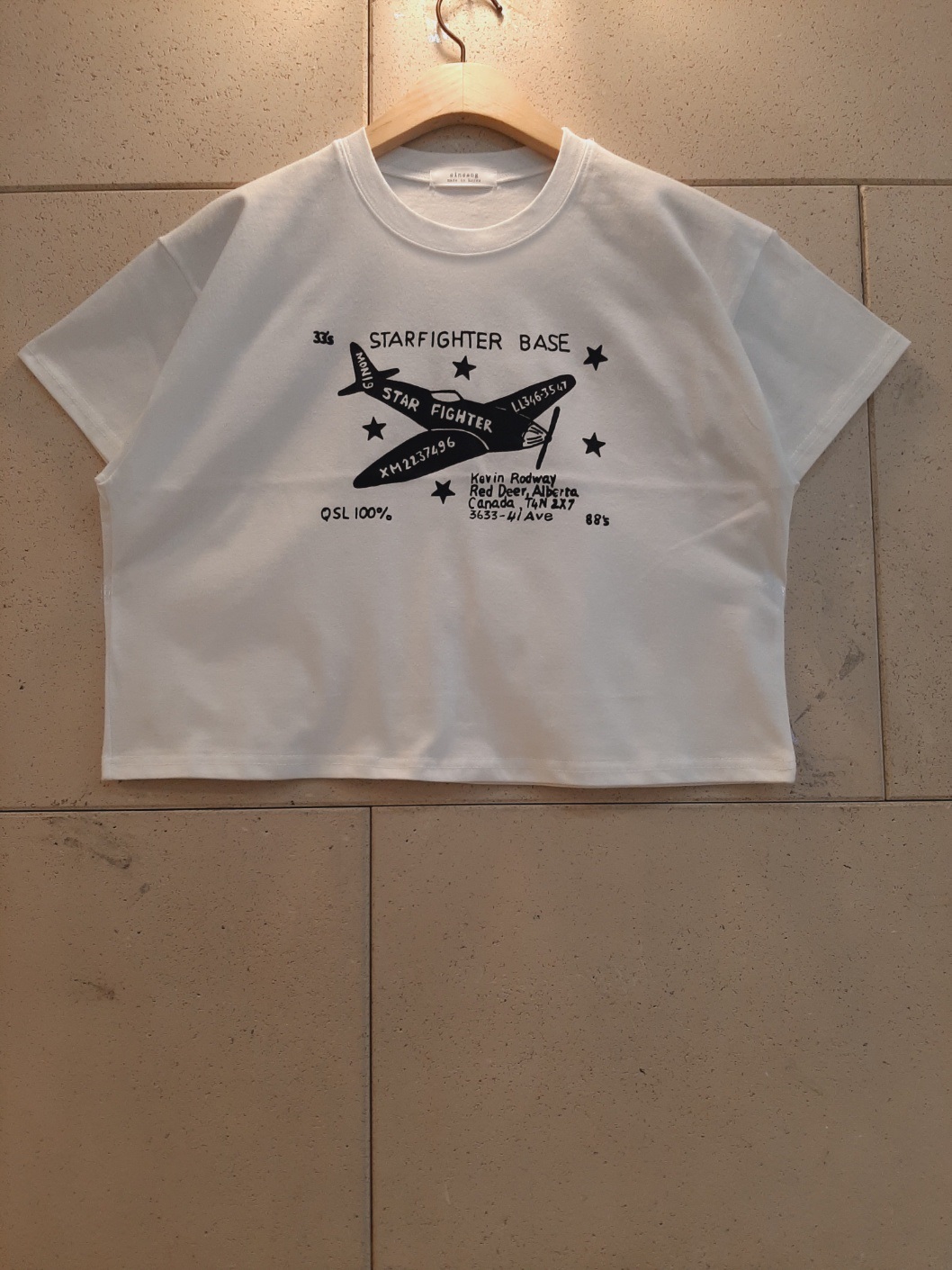 クロップド半袖プリントTシャツ | 詳細画像8