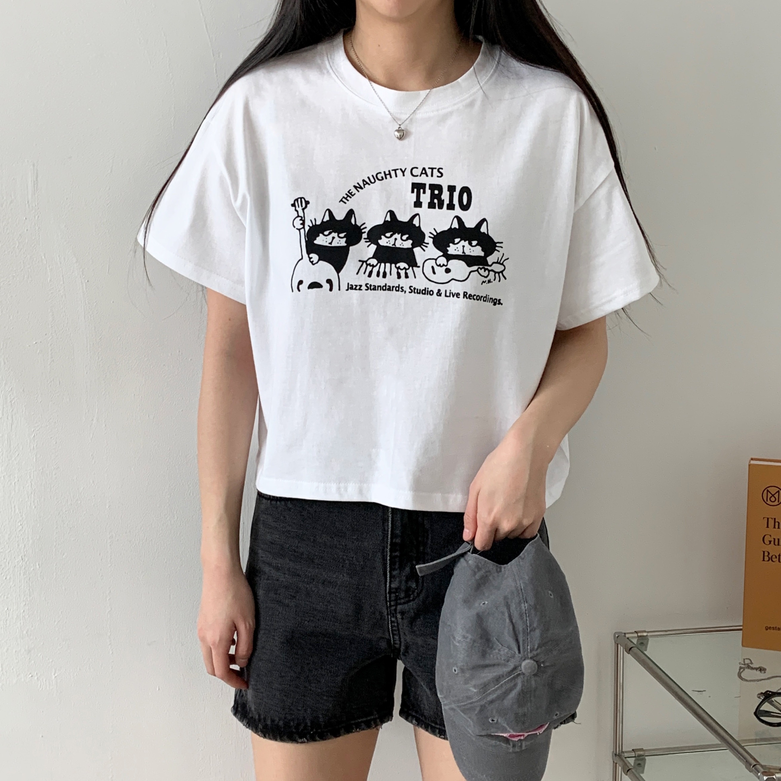 クロップド半袖プリントTシャツ | 詳細画像5