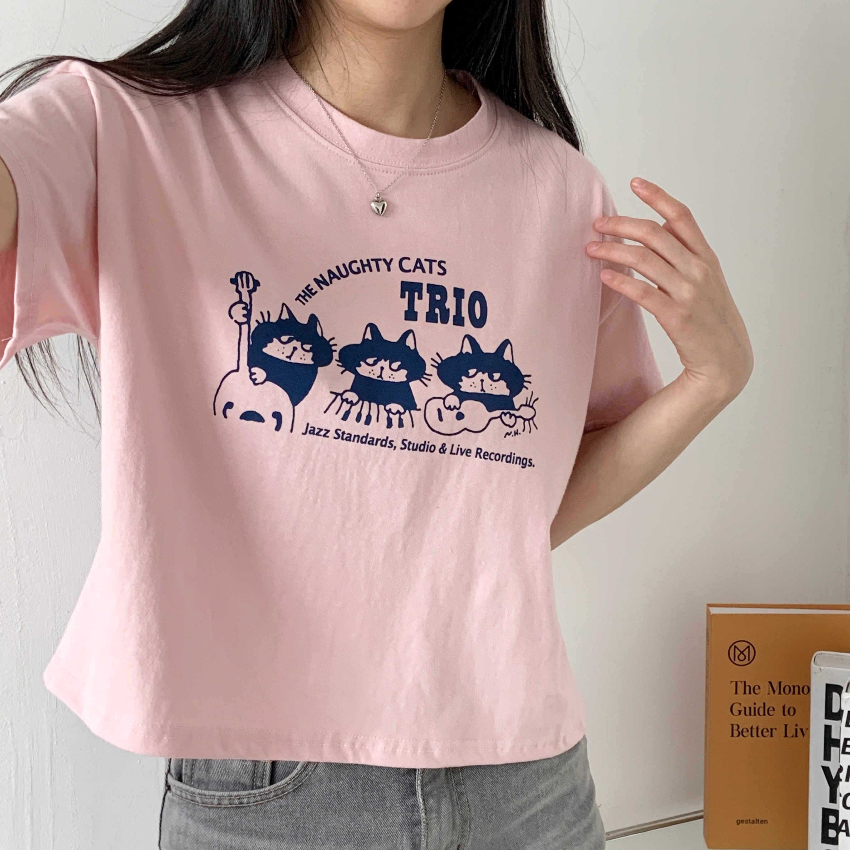 クロップド半袖プリントTシャツ | 詳細画像6