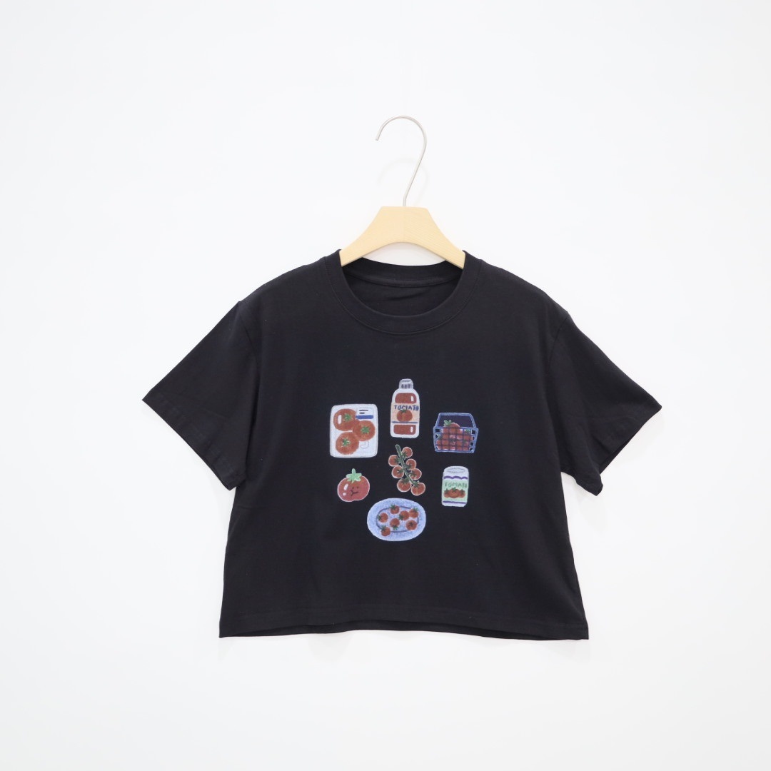 クロップドプリントTシャツ | 詳細画像13