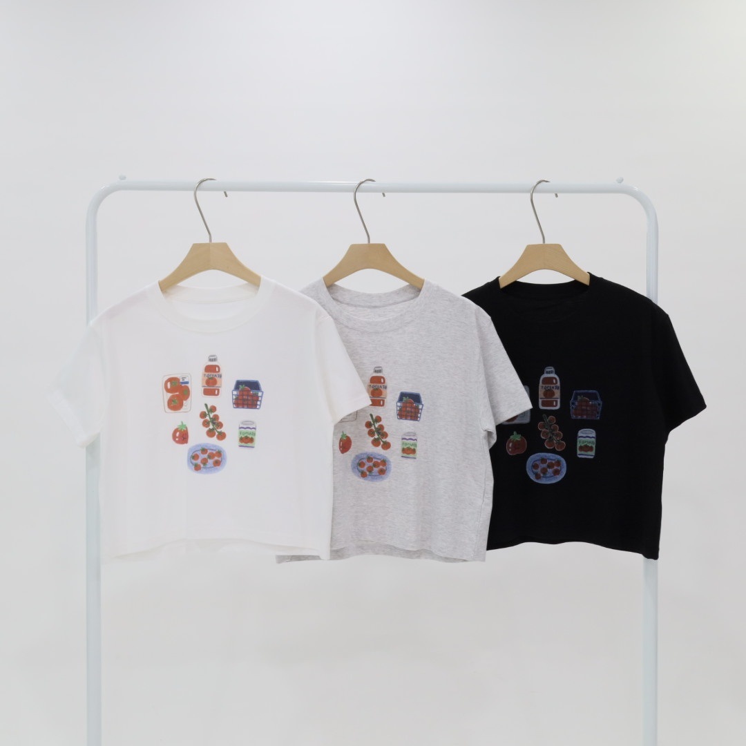クロップドプリントTシャツ | 詳細画像14