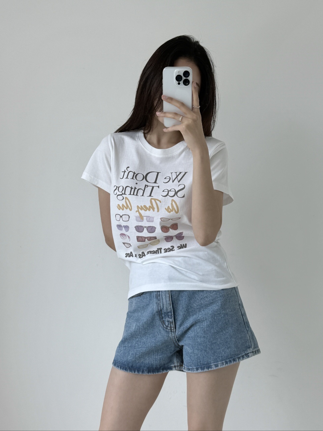 ラウンドネックプリントTシャツ | 詳細画像2