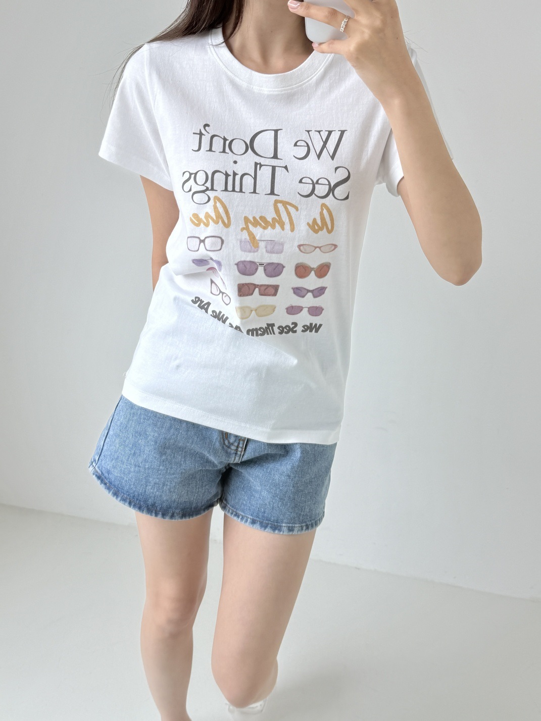 ラウンドネックプリントTシャツ | 詳細画像6