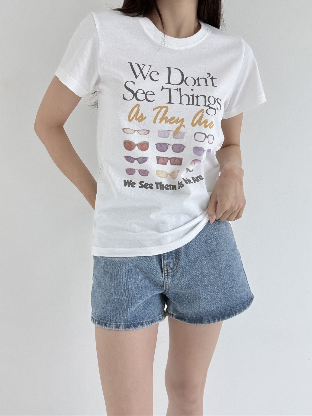 ラウンドネックプリントTシャツ | 詳細画像8