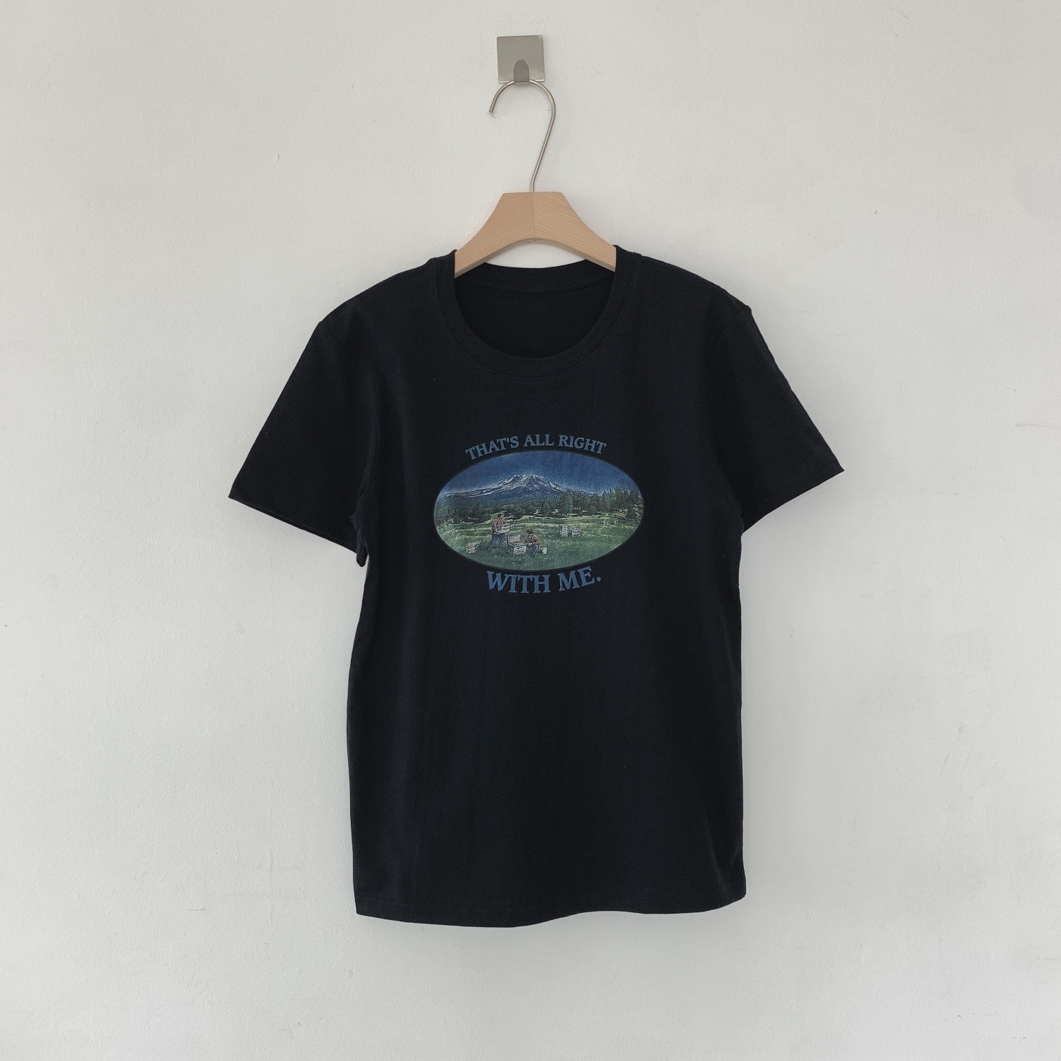 コットンラウンドネックプリント夏Tシャツ | 詳細画像14