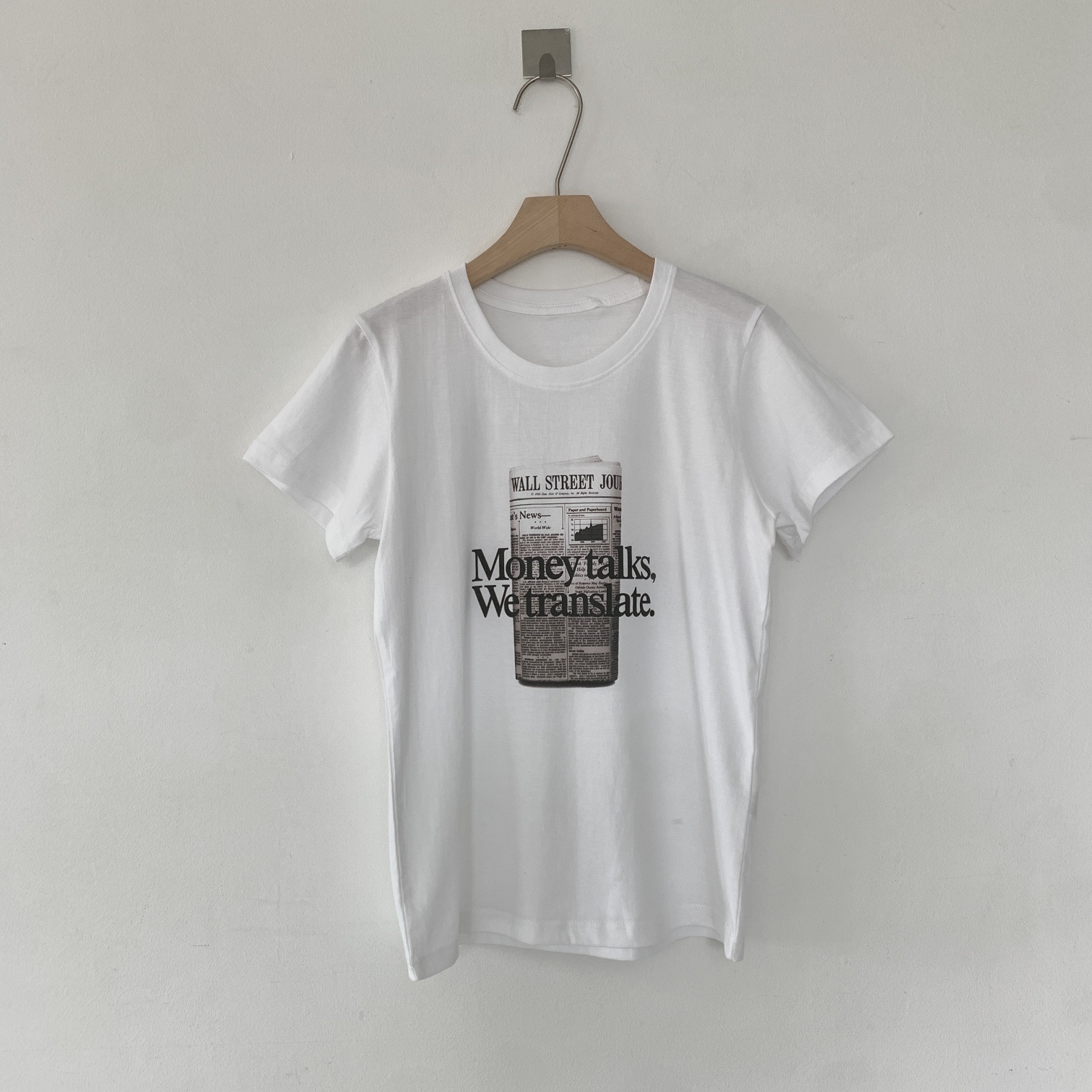 コットンラウンドネックロゴ夏Tシャツ | 詳細画像11