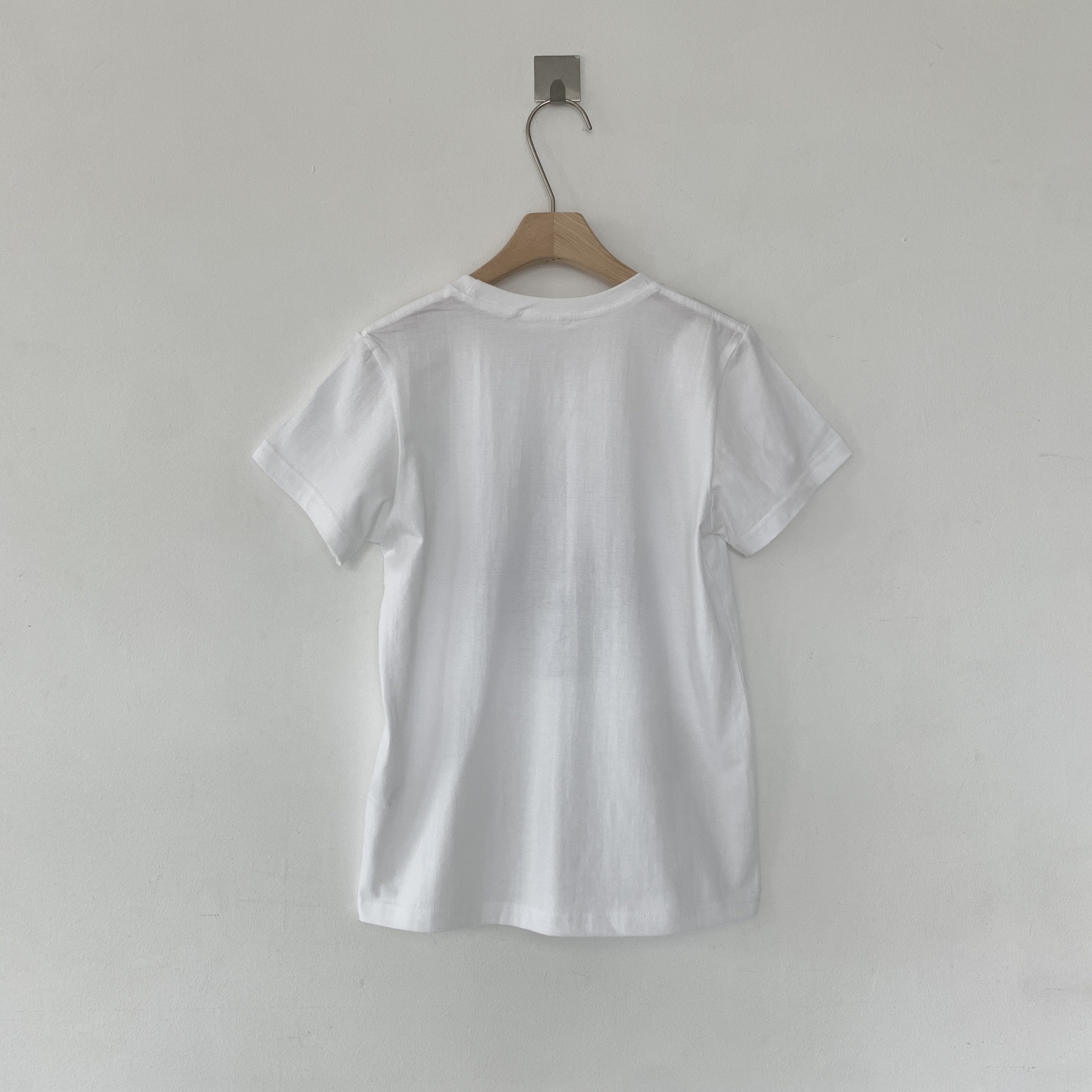 コットンラウンドネックロゴ夏Tシャツ | 詳細画像12