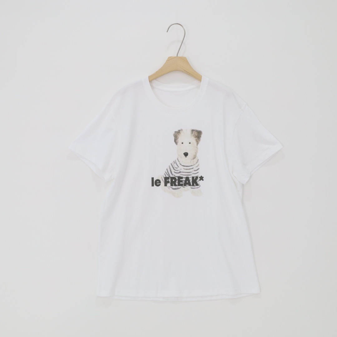 コットンラウンドネックボクシープリント夏Tシャツ | 詳細画像13