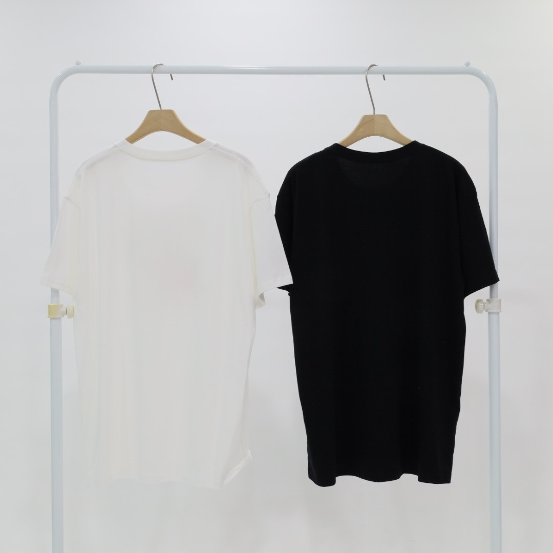 コットンラウンドネックボクシープリントTシャツ | 詳細画像14