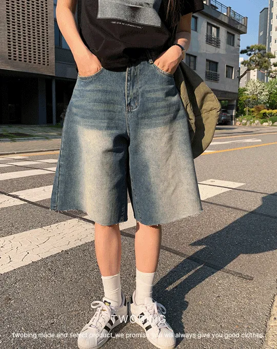 カットウォッシングショートパンツ | twobing | 詳細画像1