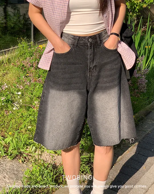 カットウォッシングショートパンツ | twobing | 詳細画像3