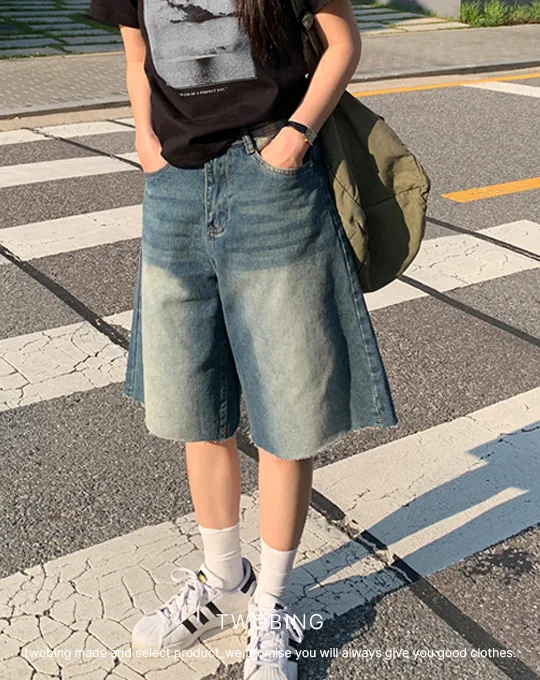カットウォッシングショートパンツ | twobing | 詳細画像4