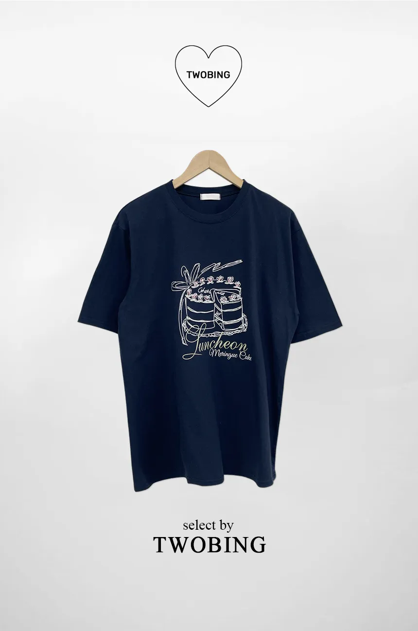 ルーズプリントTシャツ | twobing | 詳細画像8