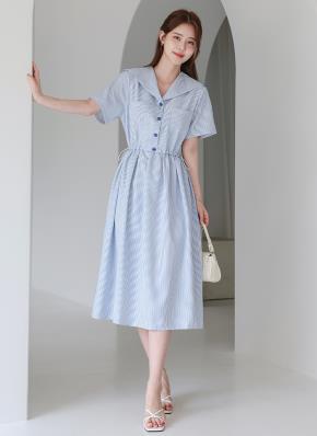 セーラーストライプワンピース | | Jacadi Paris＜ジャカディ