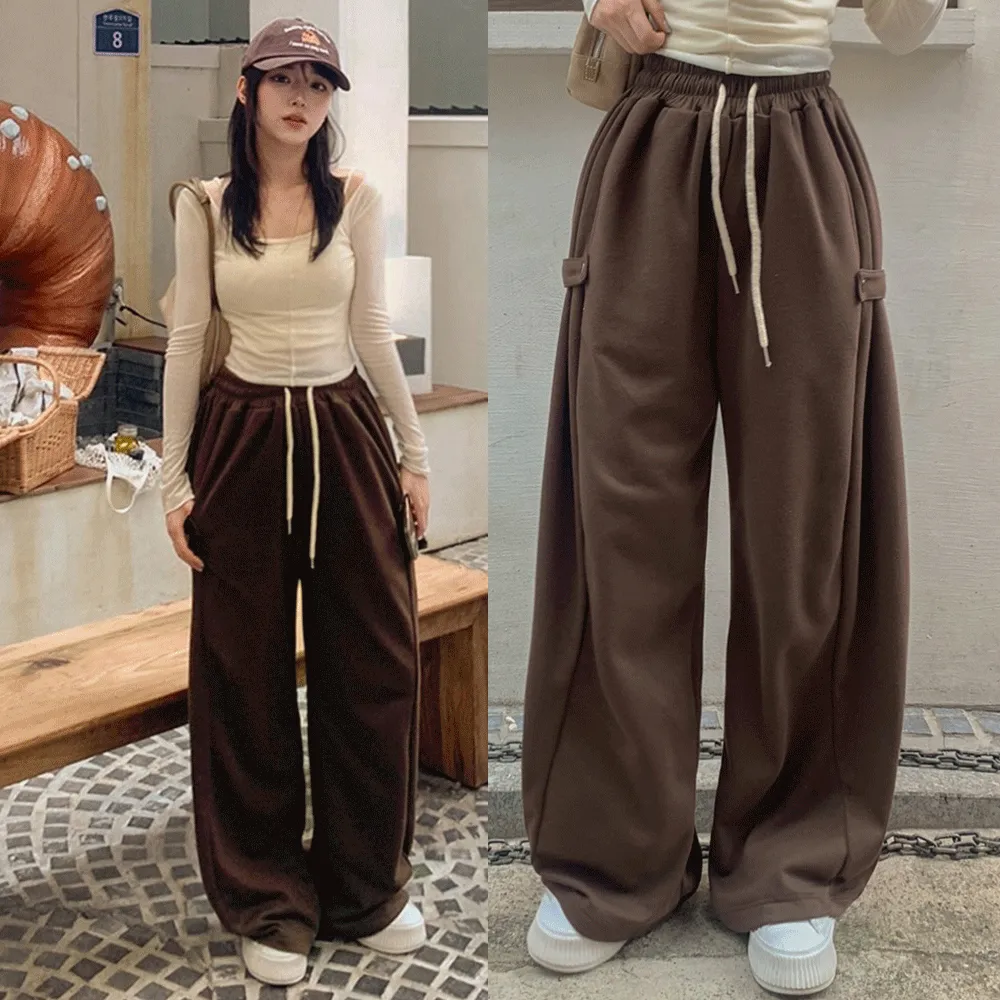アジャストワイドスナップボタンカラーパンツ | wannabemuse | 詳細画像1