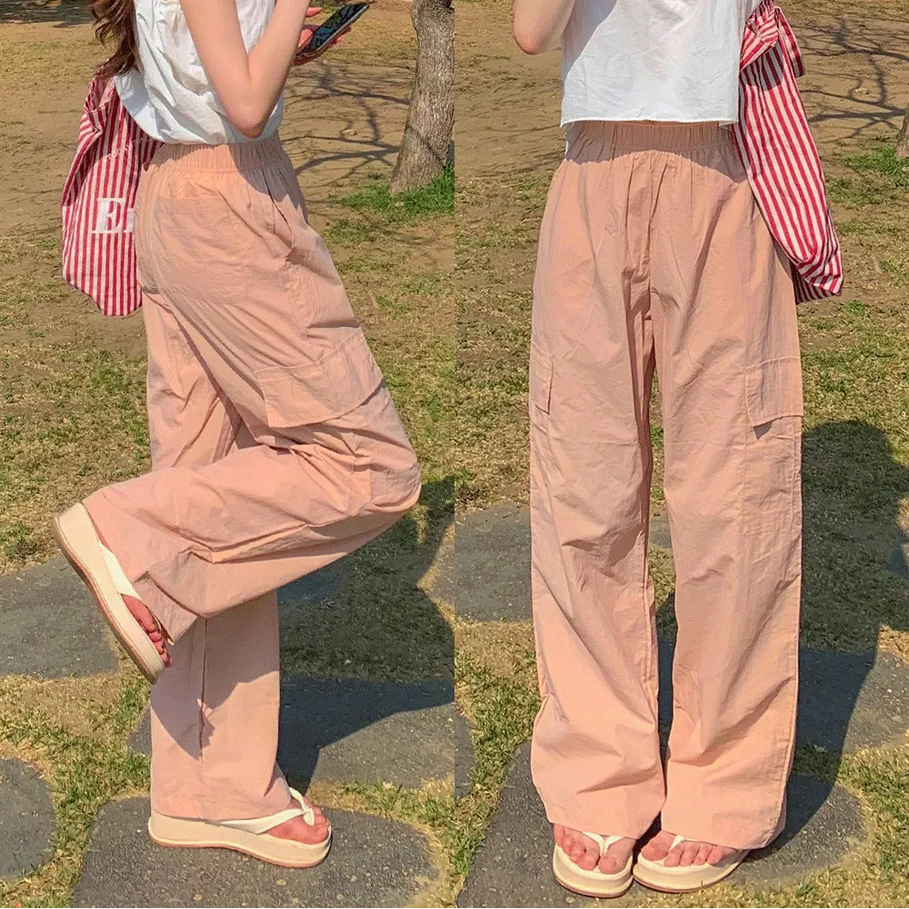 カーゴワイドカラーパンツ | wannabemuse | 詳細画像1