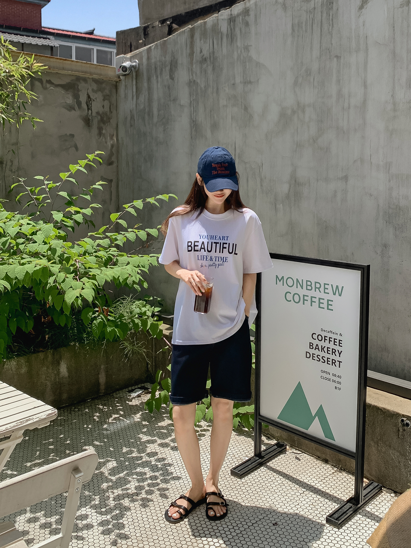 ラウンドネック半袖プリントTシャツ | 詳細画像10