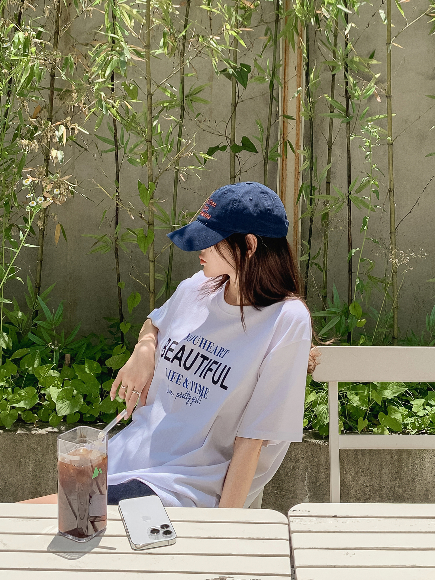 ラウンドネック半袖プリントTシャツ | 詳細画像16