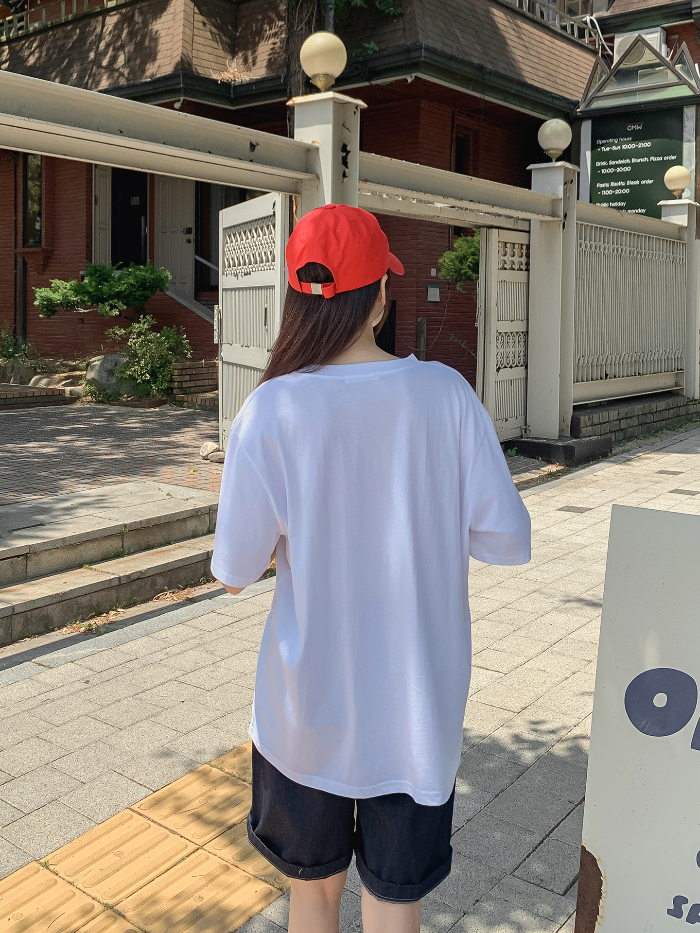 ラウンドネック半袖プリントTシャツ | 詳細画像5